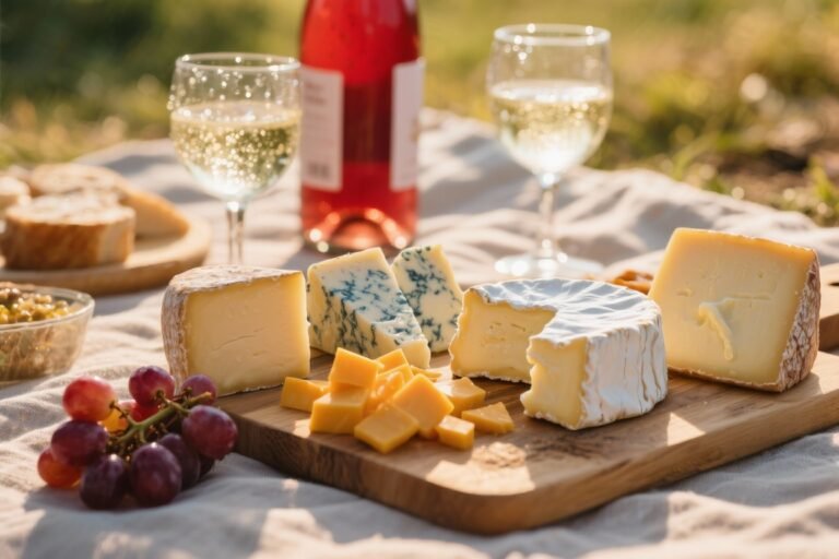 10 Cheese and Wine Pairings for Picnics That Make Every Bite Sing