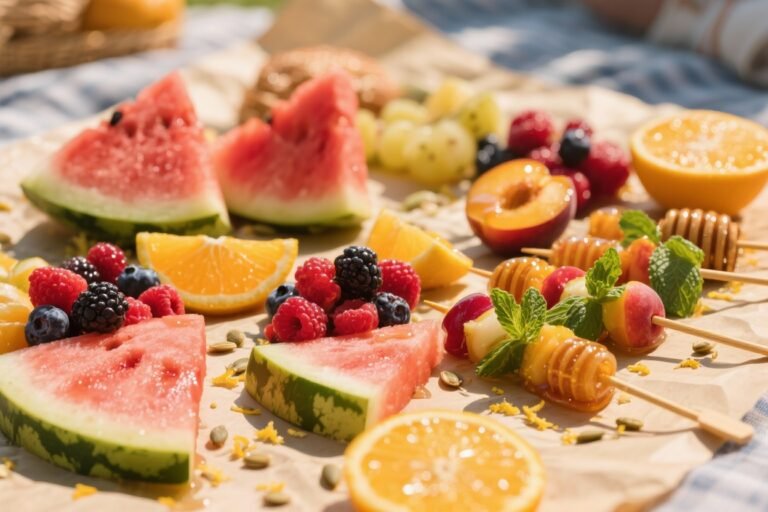 10 Fruit-based Picnic Snacks That Disappear Before the Blanket’s Down