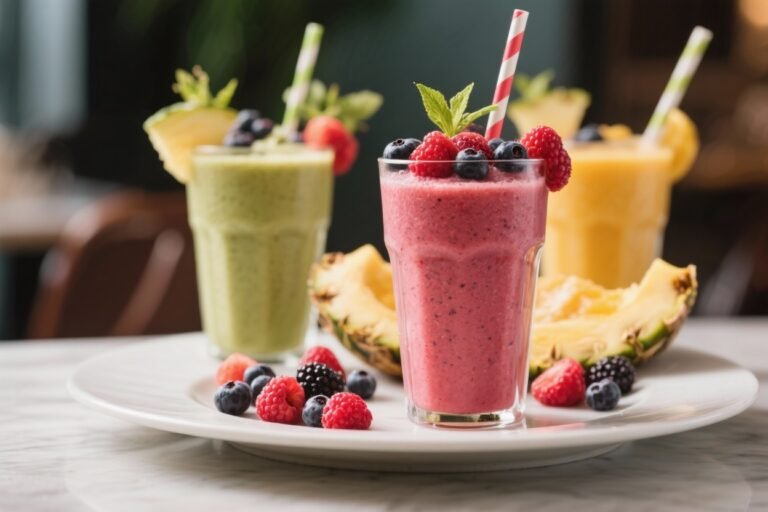 Tropical Berry Smoothies – Bright, Refreshing, and Easy to Make
