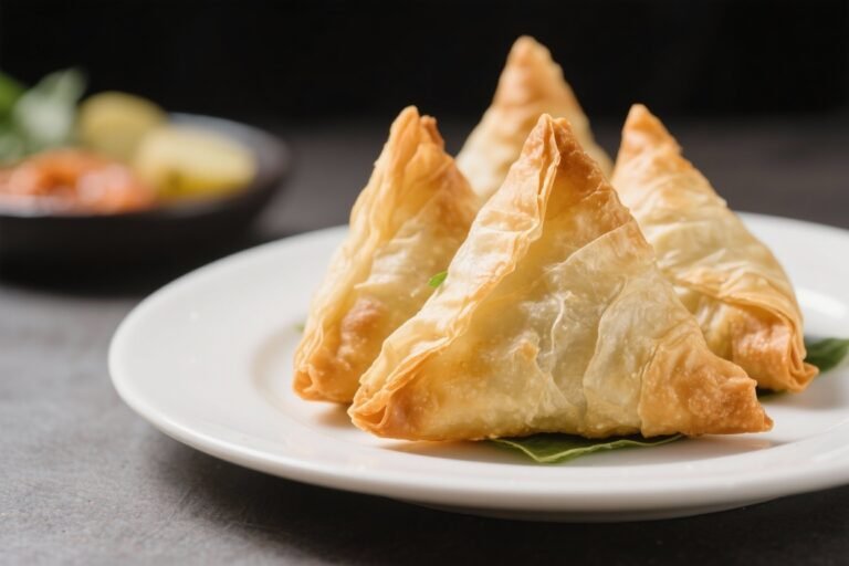 Potato Samosas With Filo Pastry – Crisp, Light, and Comforting