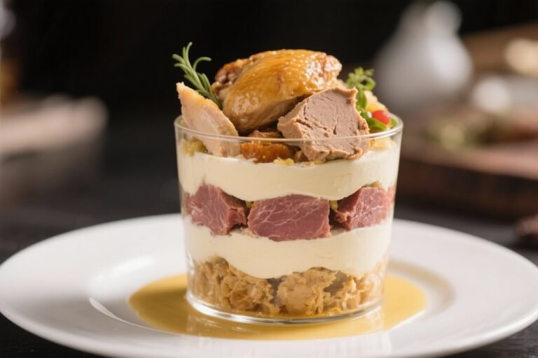 Meat Trifle With Roast Chicken and Pâté – A Savory Showpiece for Gatherings