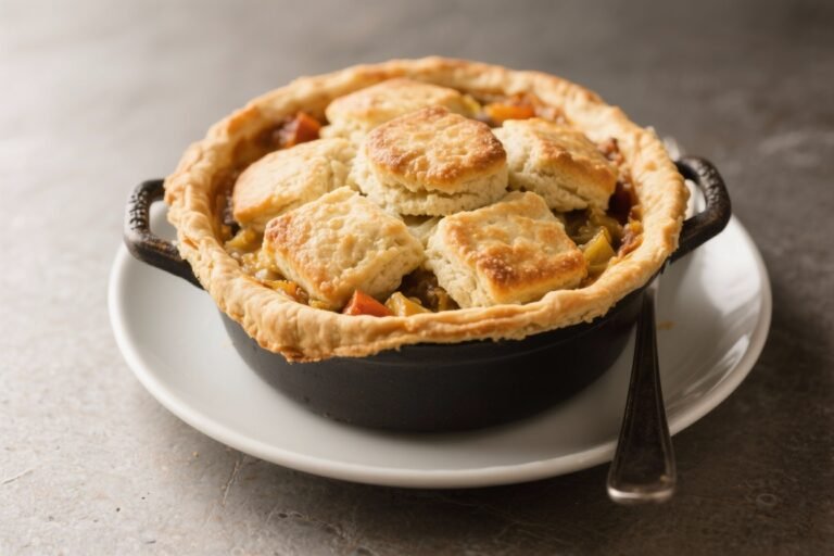 Kula Pot Pie With Biscuit Topping – Cozy, Hearty, and Comforting