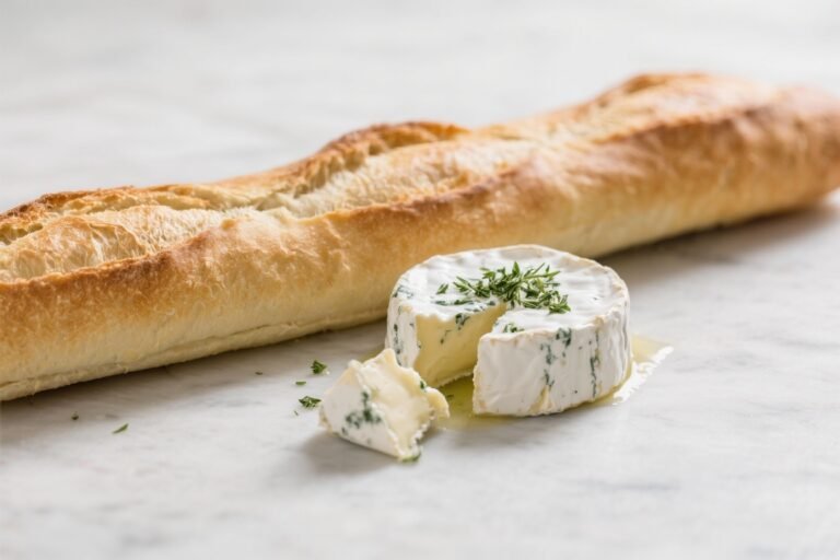 Herbed Goat Cheese With a Large Baguette – A Simple, Crowd-Pleasing Appetizer