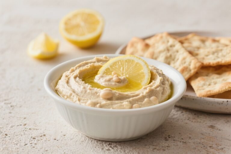 White Bean Dip With Zesty Lemon – Bright, Creamy, and Ready in Minutes