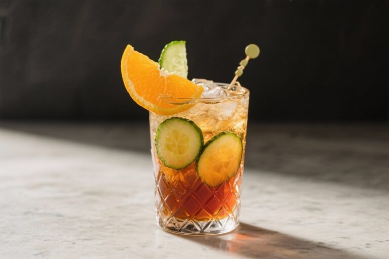 Orange & Cucumber Pimm’s – A Bright, Refreshing Summer Pitcher