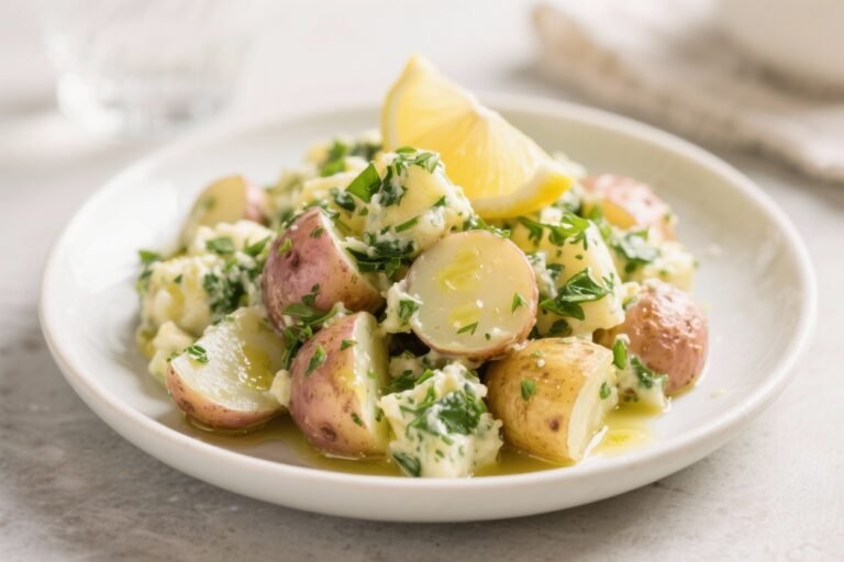 Herb Potato Salad With Lemon Vinaigrette – Bright, Fresh, and Satisfying
