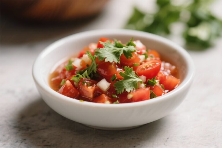 Simple Fresh Salsa With Roma Tomatoes and Cilantro – Bright, Crisp, and Ready in Minutes