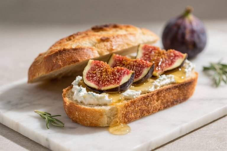 Fig, Labneh and Honey Braaibroodjie – A Sweet-Savory Toastie for the Grill