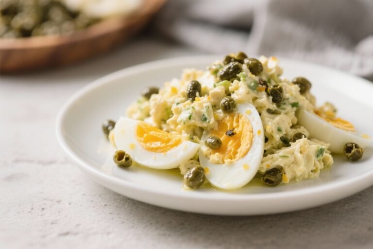 Best Egg Salad With Dijon and Capers – Bright, Creamy, and Satisfying