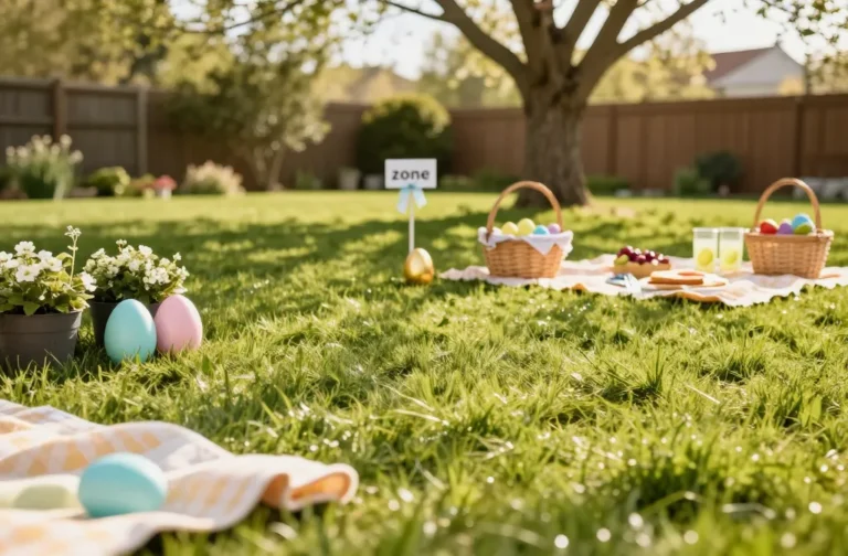 Easter Egg Hunt + Picnic: a Simple Backyard Party Plan Buzz