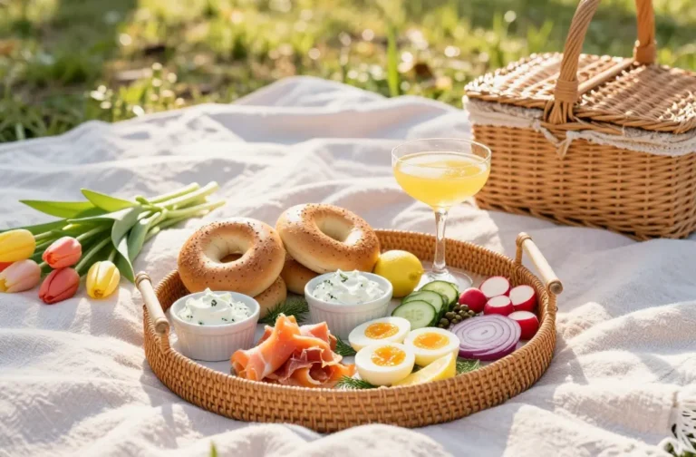 Spring Glow-Up Brunchy Easter Picnic Ideas (Mimosas Optional)