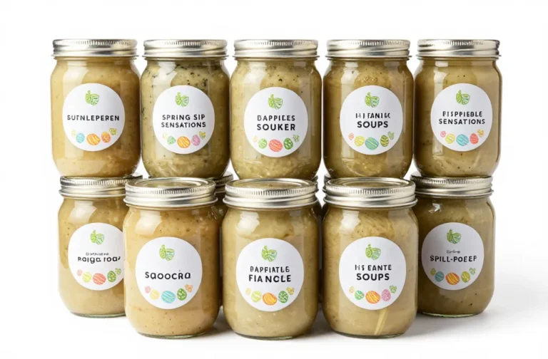 Spring Sip Sensations 15 Easter Picnic Soups in Jars (Sippable and Spill-Proof)