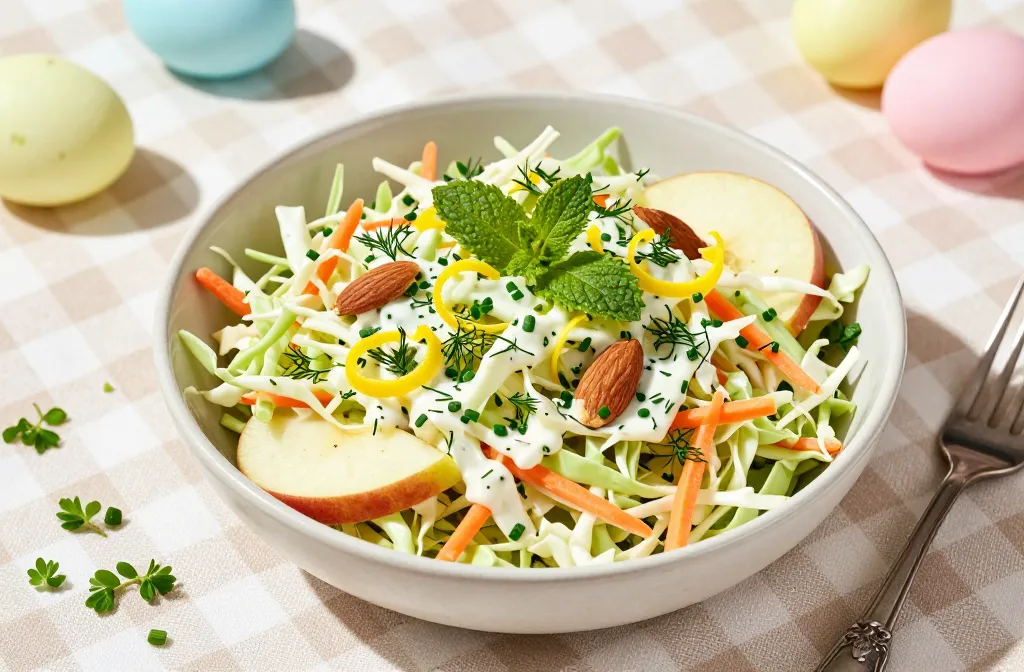 Fresh Crunch Alert 15 Easter Picnic Slaws and Coleslaws with Easter Herbs