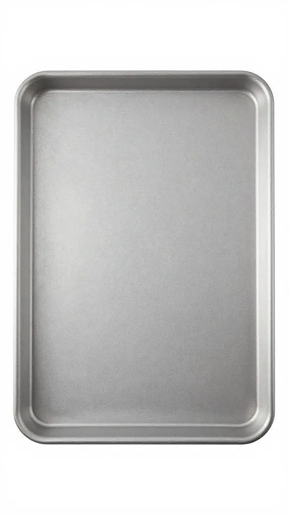 rimmed baking sheet used as picnic board