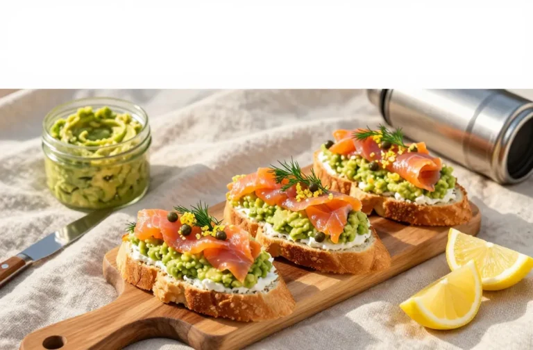 How to Make Smoked Salmon & Avocado Crostini Ahead of Time for a Picnic (Storage + Serving) Secrets