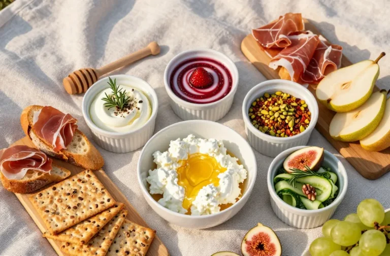 Craveable 5 Honey Whipped Goat Cheese Variations (Picnic-Friendly Flavors + Pairings)
