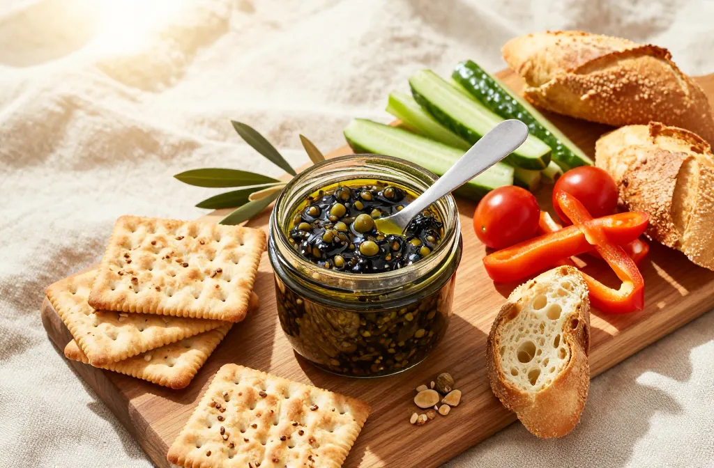 Olive Tapenade Picnic Pairings: Crackers, Veggies, Bread + What Travels Best Unleashed