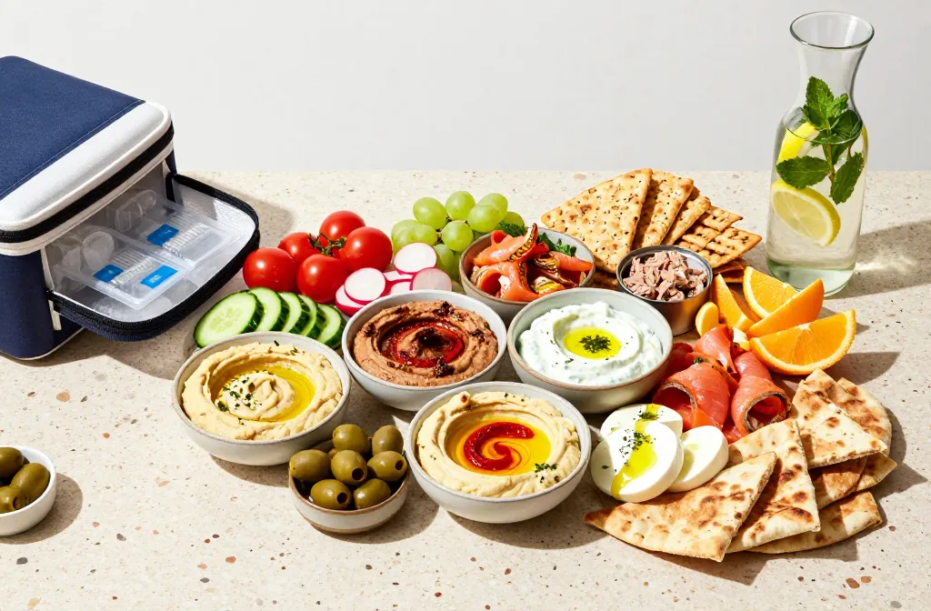 Viral Make-Ahead Mediterranean Brunch Board (No-Cook Options + Cooler Tips)