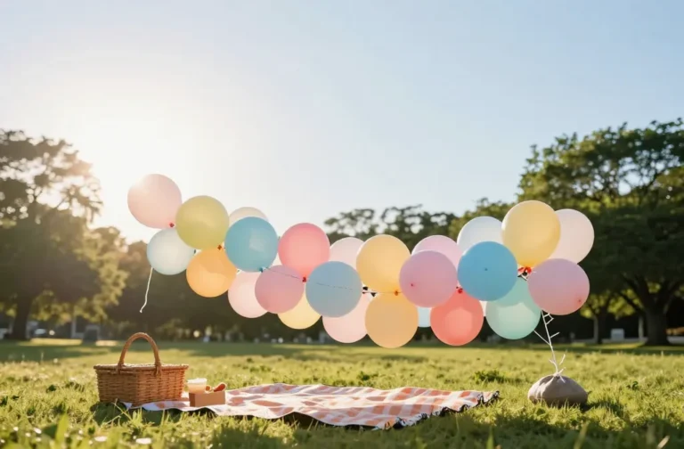 Windproof Secrets Picnic Balloon Garland Outdoors: How to Keep It From Becoming a Kite