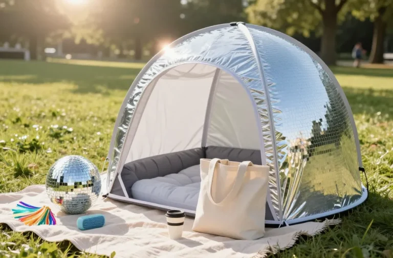 Viral Disco Picnic Decor That Packs Into One Tote (No Extra Trips)
