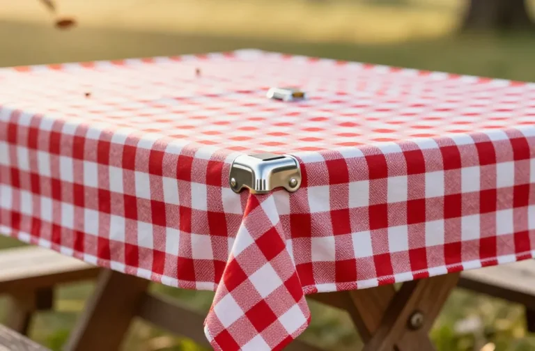 Picnic Tablecloth Weights: What Actually Holds in Gusts (Without Tearing Fabric)