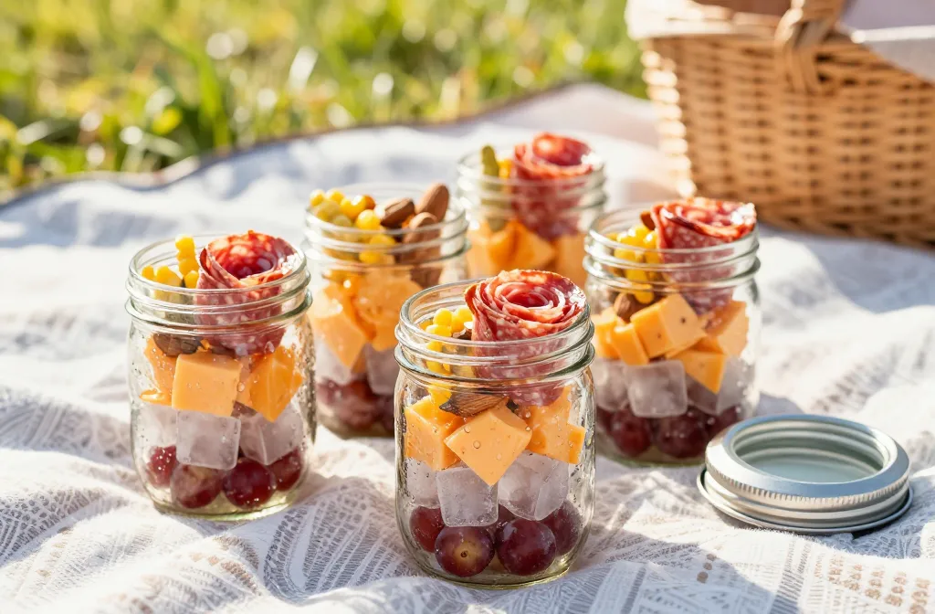 Genius Picnic Charcuterie Cups That Don'T Tip on Blankets (and Stay Cold)
