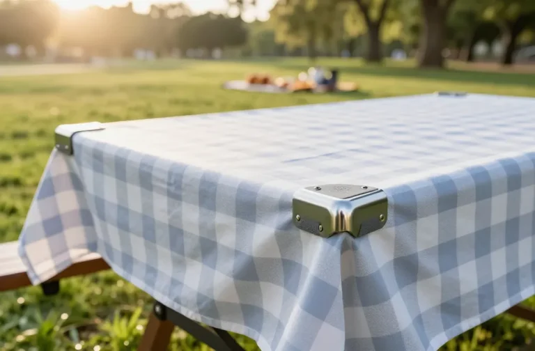 Picnic Tablecloth Weights: What Actually Holds in Gusts (Without Tearing Fabric)