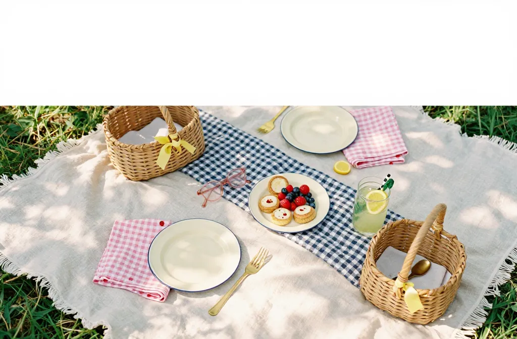 Steal These 13 Vintage Picnic Palettes (Gingham, Pastels, Buttercream, Navy)