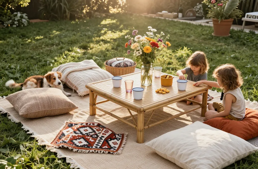 Genius 11 Boho Picnic Decor Ideas That Survive Kids + Dogs