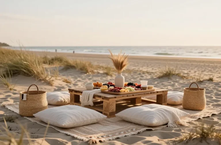 Windproof Chic: 10 Boho Picnic "Height" Tricks That Stay Below Wind Level