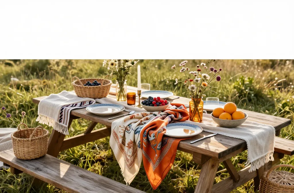 10 Boho Picnic Runner Alternatives When You Don'T Want a Runner Magic Ideas