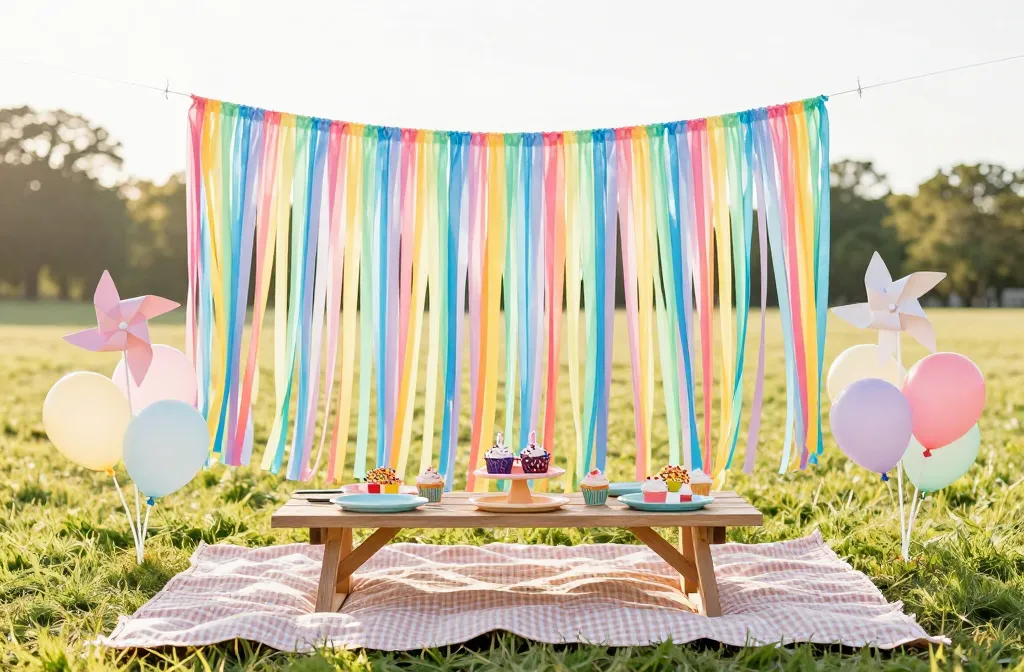 13 Kids' Birthday Picnic Backdrops (Safe + Cute) You’Ll Love