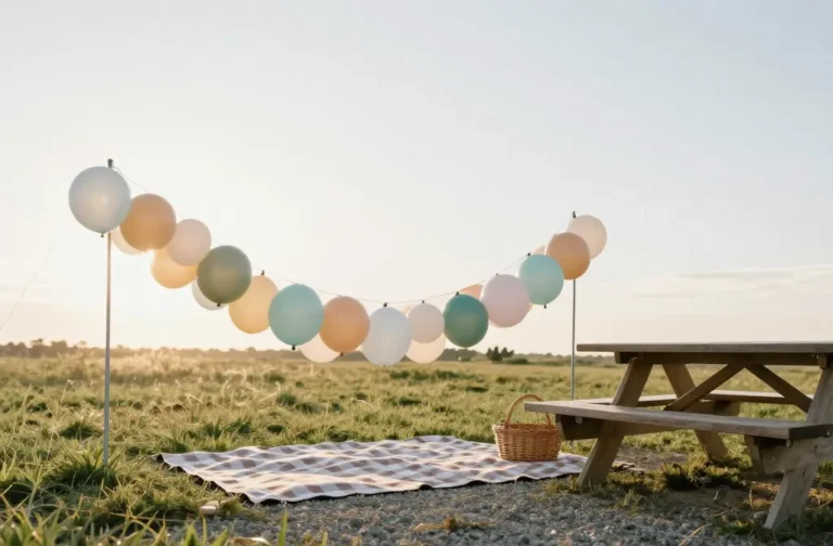 11 Picnic Balloon Garland Setups That Don'T Fall Over—Windproof