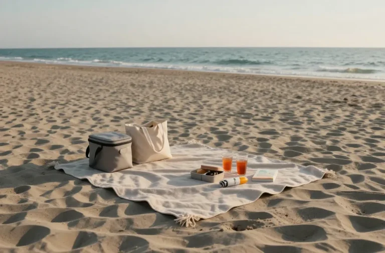 10 "Seaside Minimal" Coastal Picnic Setups for People Who Hate Clutter That Stun