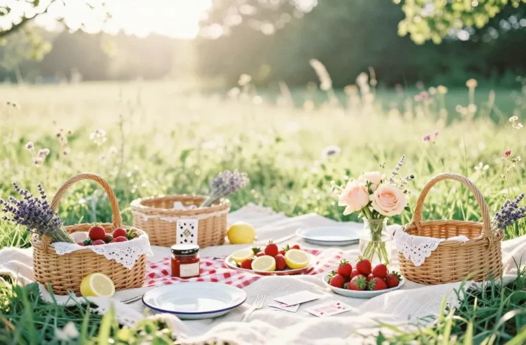 Viral 10 Cottagecore Picnic Themes (Strawberry, Lavender, Lemon, Rose…)