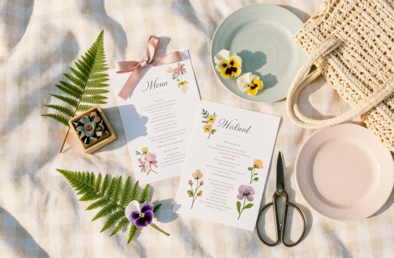 Viral 9 Cottagecore Picnic Pressed-Flower Decor Ideas That Pack Flat