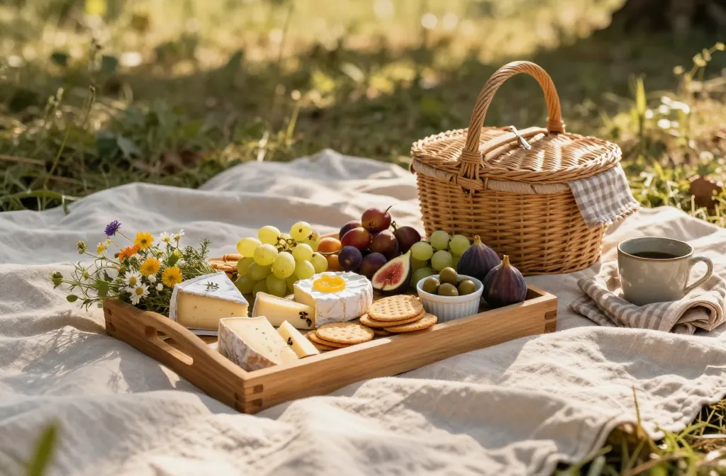 Steal This: 12 Cottagecore Picnic Snack Display Ideas (Low, Wide, Wind-Safe)