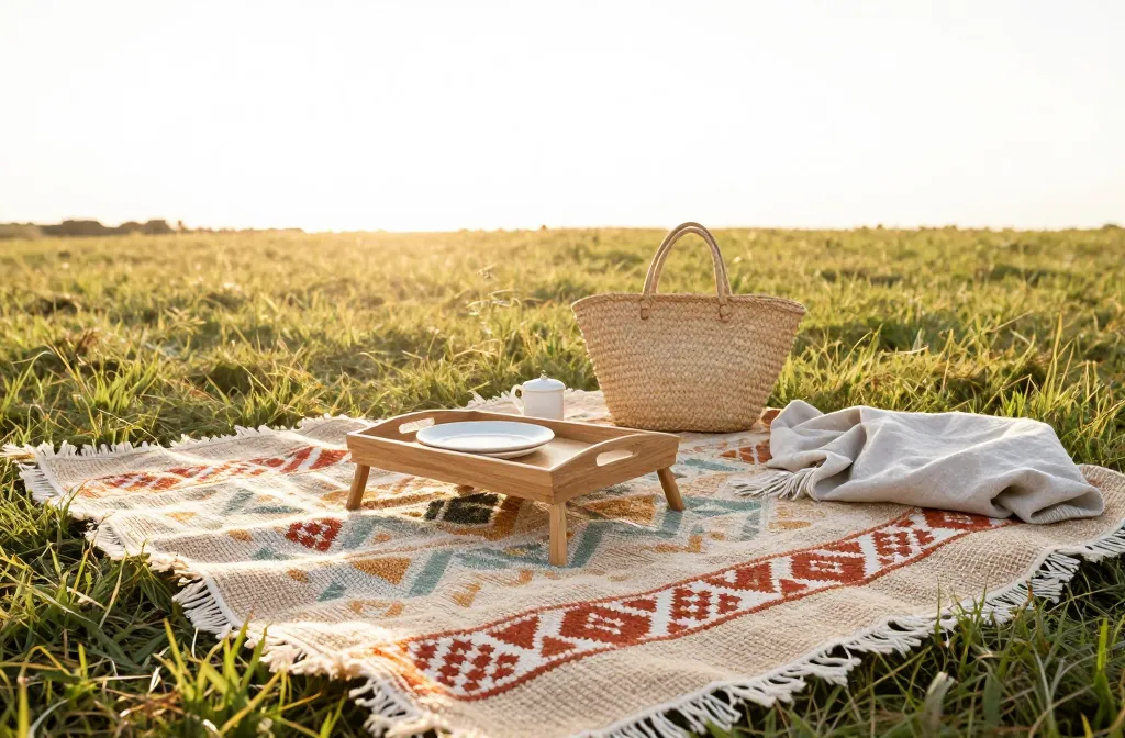 Steal These 11 Boho Picnic Woven Layers That Hide Grass Bits Until You Get Home