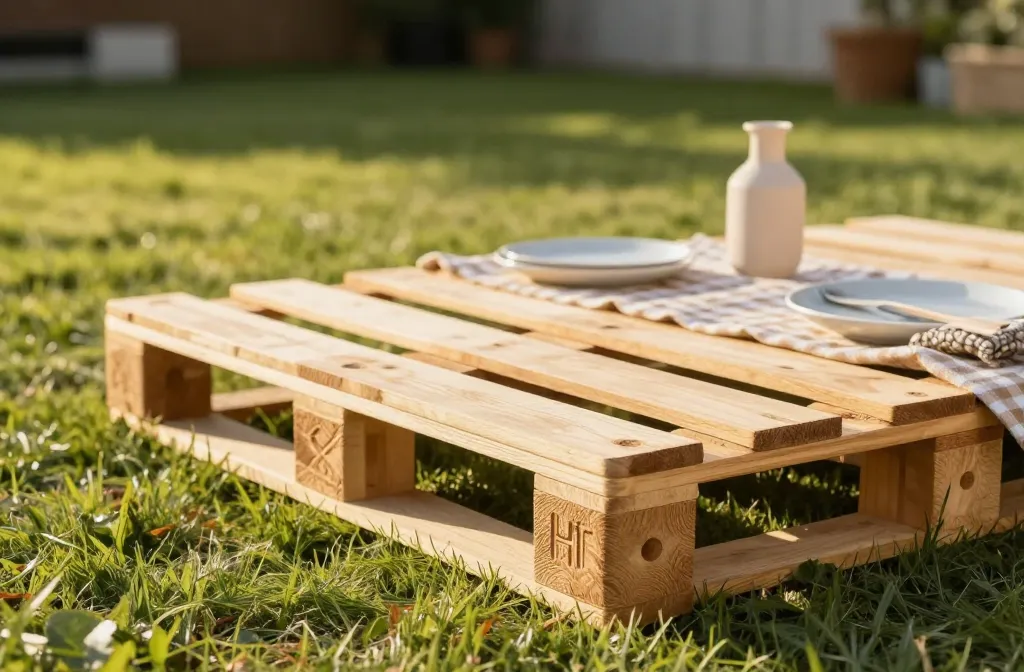 Diy "Picnic Pallet" Tables: How to Build a Low Table for Pennies Secrets