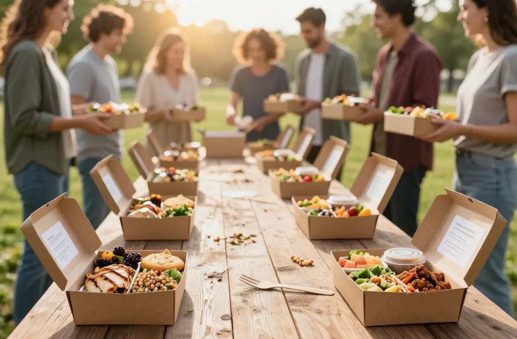 The Truth Behind Why "Individual Picnic Boxes" Are the Best Solution for Large Groups