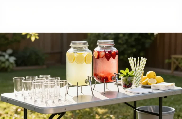 The Secret to How to Create a "Lemonade Bar" for Your Next Summer Cookout