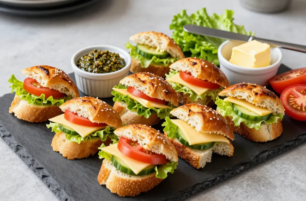 Genius 5 Ways to Serve "Bite-Sized Sandwiches" Without Them Getting Soggy