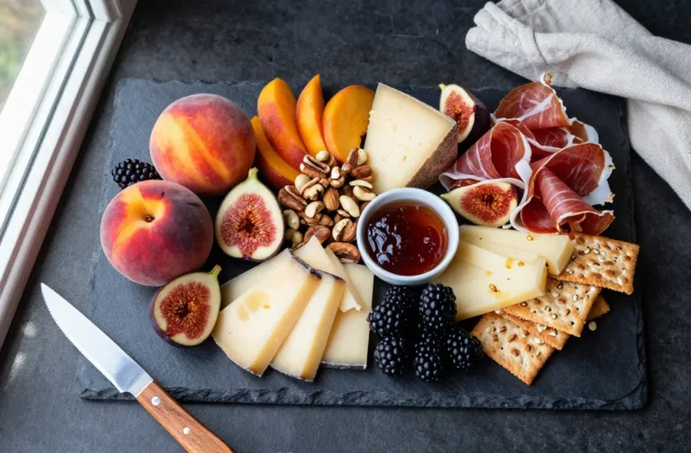 How to Create a Vibrant Charcuterie Board Using Seasonal Fruit Tonight