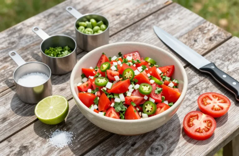 Authentic Pico De Gallo: the Fresh Condiment Your Picnic Needs Unlocked