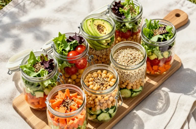Master the Art of the Individual "Salad Jar": Mess-Free Picnic Food