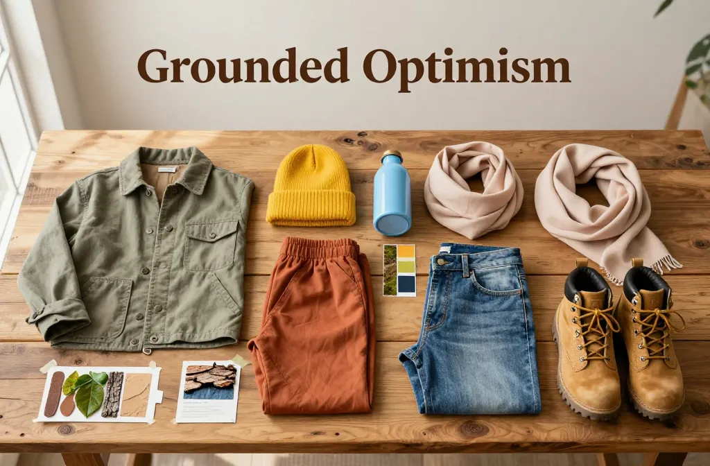 Designing a "Grounded Optimism" Mood Board for Your Next Outing That Pops