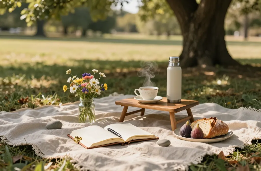 How to Style a "Poet Aesthetic" Picnic for Journaling and Reflection That Feels Effortless