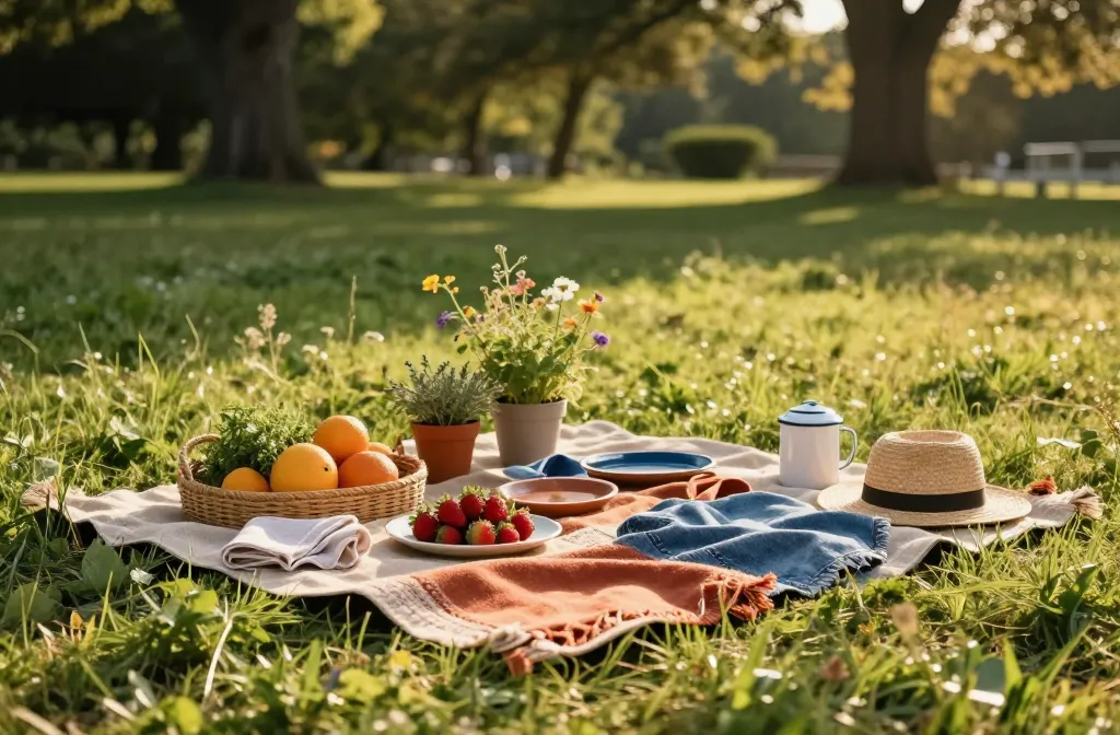 Vibrant Picnics: Why the "All-White Everything" Era Is Officially Over in Picnic Decor