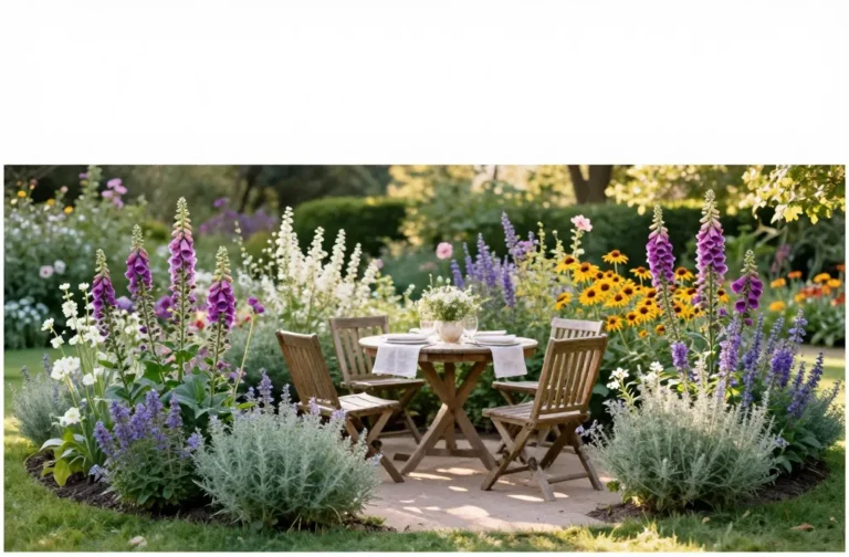 Genius Tips for the "Cottage Garden" Look: Using Perennials to Frame Your Picnic Space