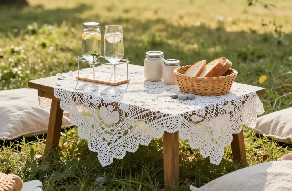 The Return of the "Doily": Modern Ways to Style Lace at a Picnic